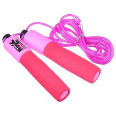 SILAPRO Скакалка со счетчиком, пластик, ПВХ, 2,8м 4,2мм