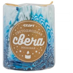 Декоративный ночник свеча СТАРТ, айсберг Start