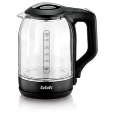 Чайник BBK EK1724G black (Объем 1.7л, Мощность 2200 Вт, корпус стекло) (EK1724G (B))