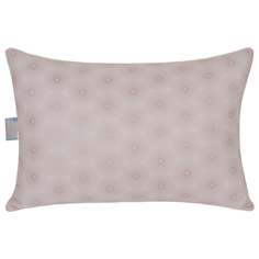 Подушка GoldTex HomeTextile DELICATE TOUCH леб. пух/microfine 40х60, белый,цветы
