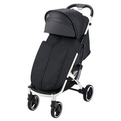 Прогулочная коляска Dearest 818 Plus White Black (Yoya Max Premium Set) с накидкой на ножки