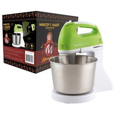 МИКСЕР "МАТРЁНА" MA-015 С ЧАШЕЙ 2 Л, 7 СКОРОСТЕЙ, 150 ВТ (1/12)