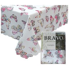 Скатерть К 140*240 печать Бабочки ИКР Bravo