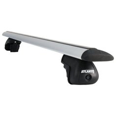 Багажник на крышу Atlant, 8824+8811, крыловидные дуги 1,26м на БМВ Х1 Е84 с интегрированными рейлингами 2009-2015, арт:219451