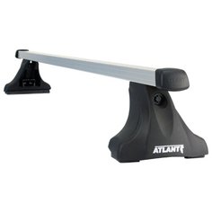 Багажник на крышу Atlant, 8725+7001+7013, прямоугольные дуги 1,1м на Хендай Солярис хэтчбек 2011-2014, арт:214053