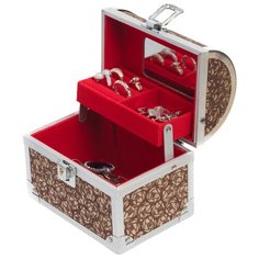 Металлическая шкатулка для украшений S-253A-10 золотистый Ismat Decor