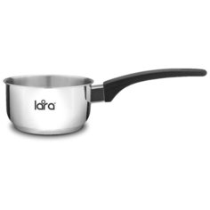 LR03-18 Сотейник нерж. LARA PROMO 0.65л12x6см - капсулированное индукционное дно