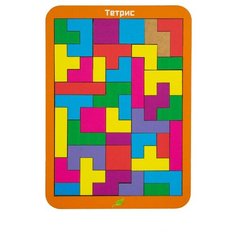 Деревянная развивающая игрушка тетрис, классика LivCity н00046