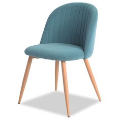 Стул Angela, бирюзовый/дерево I Modern