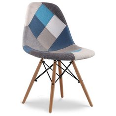 Стул Jolene (в стиле Eames), синий пэчворк I Modern