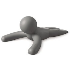 Стоппер дверной Buddy серый Umbra