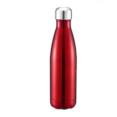 Бутылка термос из нержавеющей стали для горячего и холодного, металлическая бутылка для воды, 500 мл., Blonder Home BH-MWB-11