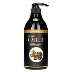 Шампунь-кондиционер против выпадения волос с черным чесноком, 750мл, JUNO