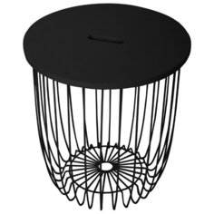 Комплект кофейных столиков Easy, чёрный Bradex Home