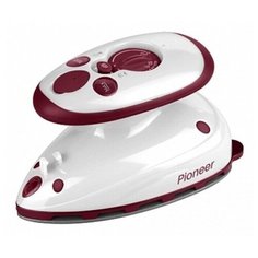 Компактный дорожный утюг Pioneer с антипригарной подошвой, паровой, 420 Вт
