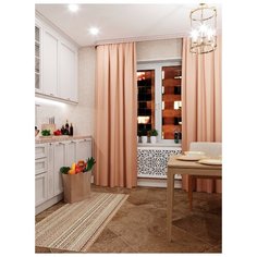 Портьера LEGRAND Блэкаут 200*260 пудровый