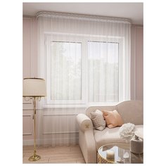 Тюль LEGRAND Грек 300*260 с утяжелителем белый