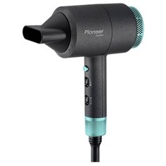 Фен Pioneer HD-1802 с концентратором и встроенным зеркалом, 2 скорости воздушного потока, 3 режима нагрева, функция холодного обдува, 1800 Вт