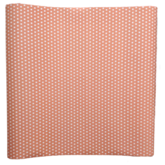 Бумага упаковочная, горох мелкий, персиковая, 2шт., 49*70 см Юнион