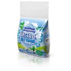 Экологичный гипоаллергенный стиральный порошок "Без химии" 2,4 кг без фосфатов и запаха концентрат Чистаун