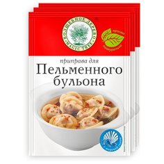 Приправа для пельменного бульона с морской солью, набор 3*30г, Волшебное дерево