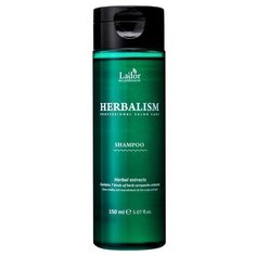 LADOR Шампунь для волос с травами успокаивает кожу головы и избавляет от выпадения волос HERBALISM SHAMPOO 150 мл