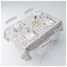 Скатерть "Восток", 145*120 см Сирень