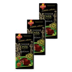 Шоколад горький с фундуком Спартак, 90 гр.* 3 шт.