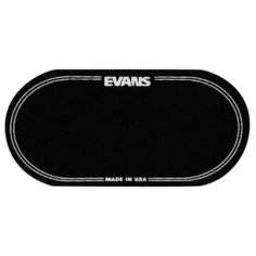 EVANS EQPB2 Наклейка черная овальная на рабочий пластик бас-барабана (2 шт