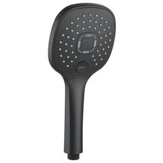 Лейка для душа 3-хрежимная черная Rose RH32H-1