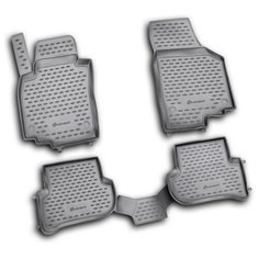 Коврики в салон SKODA Yeti 03/2009->, 4 шт. (полиуретан) Element