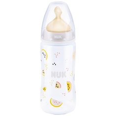 Бутылочка для кормления NUK First Choice+ с латексной соской 300 мл c 0 мес