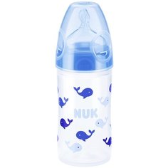 Бутылочка для кормления NUK Blue Whales 150 мл c 0 мес