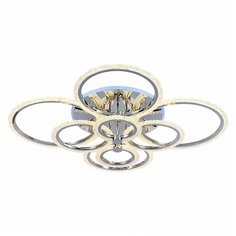 Светодиодная люстра 8003/8 CHR 212W+15W RGB Profit Light