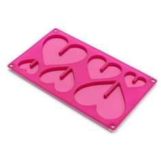 Форма силиконовая "Сердца 3D" для шоколада и карамели, Испания Lekue