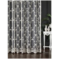 Штора/Тюль с вышивкой Magiza арт.32132, 300*270, кремовый