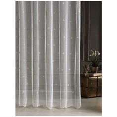 Штора/Тюль с вышивкой Magiza арт.26174, 500*270, золотистый