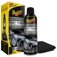 G18309 Meguiars Ultimate Fast Finish воск аэрозоль (набор), 241г