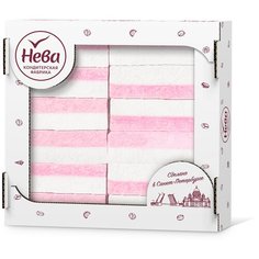 НЕВА / Пастила Бело-розовая ароматизированная, 450 гр.