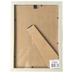 Рамка Комус пластиковая, с паспарту, Gloria White, 21*30 см