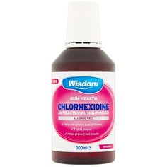 Ополаскиватель Wisdom Chlorhexidine Digluconate 0.2% Medicated Mouthwash ORIGINAL (Alcohol Free) 300ml