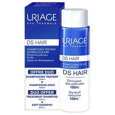 URIAGE/НАБОР DS HAIR ШАМПУНЬ ПРОТИВ ПЕРХОТИ + МЯГКИЙ БАЛАНСИРУЮЩИЙ ШАМПУНЬ
