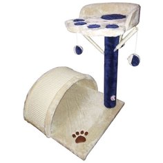 Когтеточка Scratch and relax4 для кошек, 60х45х64 см Lilli Pet