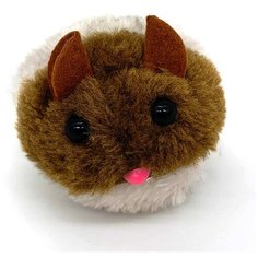 Игрушка для кошек CAT вибрирующая, 8см, коричневая Lilli Pet