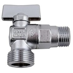 Шаровой угловой кран Bugatti MIAMI 1/2" x 3/4", 883