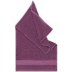 Банное махровое полотенце 50х90 см (1 шт) Сирень, Soft Box, Турция, 100% хлопок