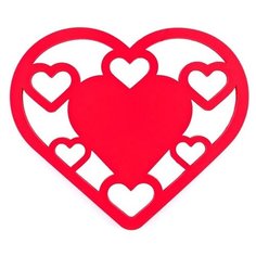 Подставка под горячее GIPFEL AMOUR, 21х17х0.5 см