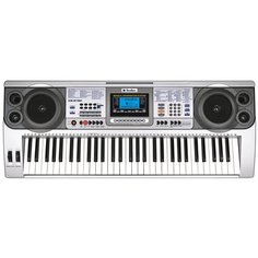 Синтезатор Tesler KB-6190 серебристый