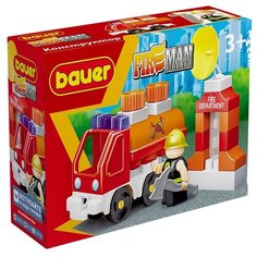Конструктор Bauer Fireman 738 Пожарная машина с цистерной Бауэр