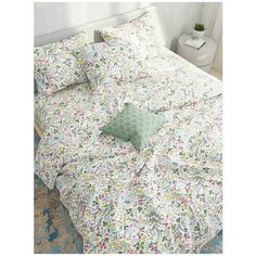 Пододеяльник Сказка перкаль Полевые цветы 200 х 215 см полевые цветы